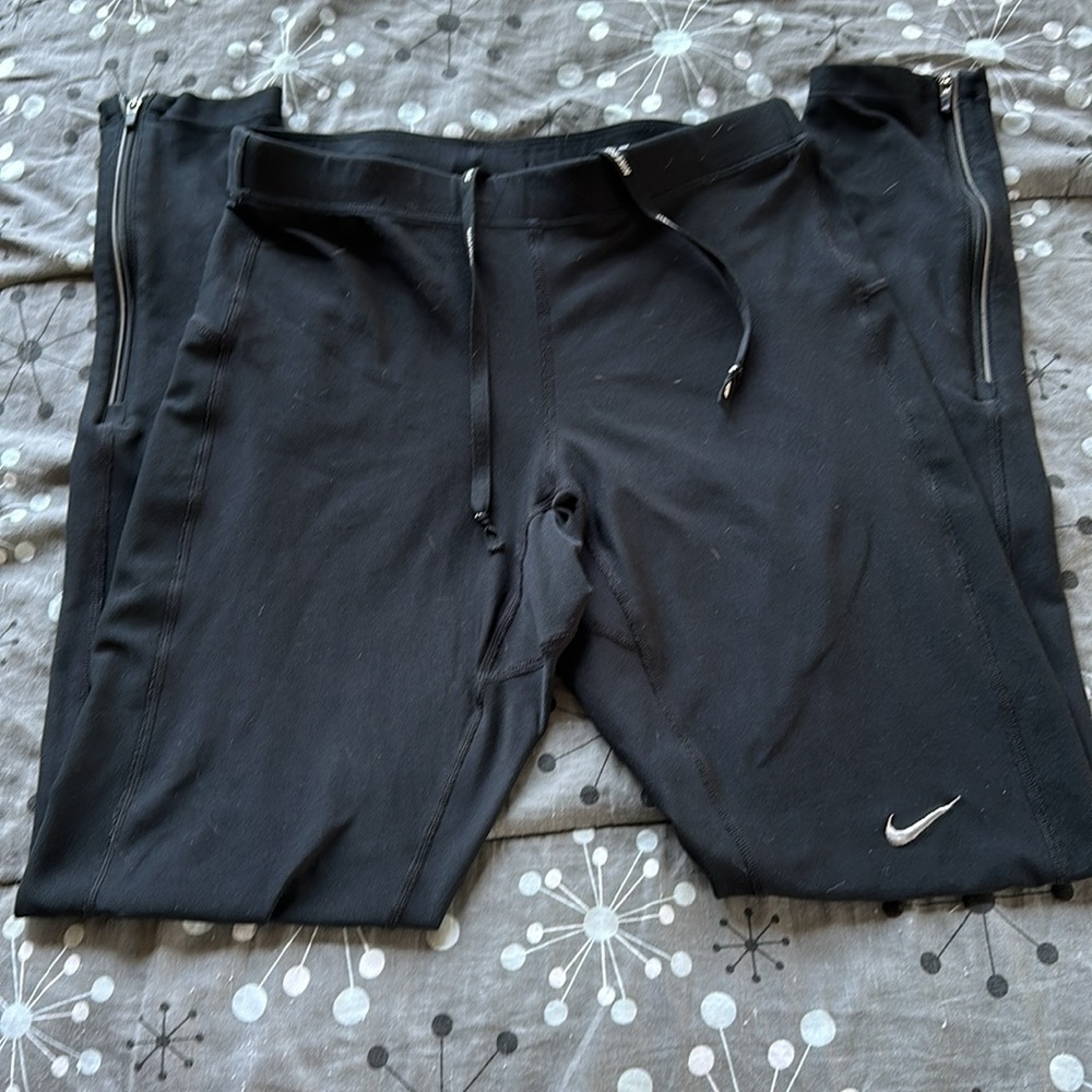 Nike Men's Medium Dri-Fit Phenom TECHKNIT Running Tights Pants